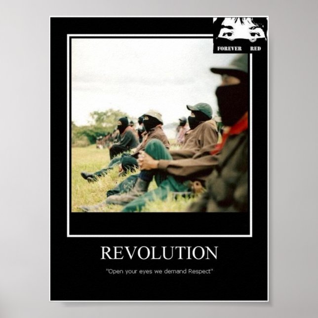 Revolutionsplakat Poster (Vorne)