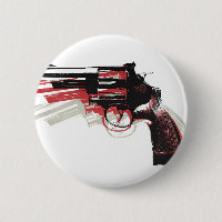 Revolver auf Weiß