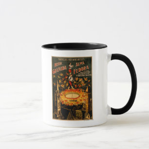 Revolver Springbrunnen Hochdrahtseil Tasse