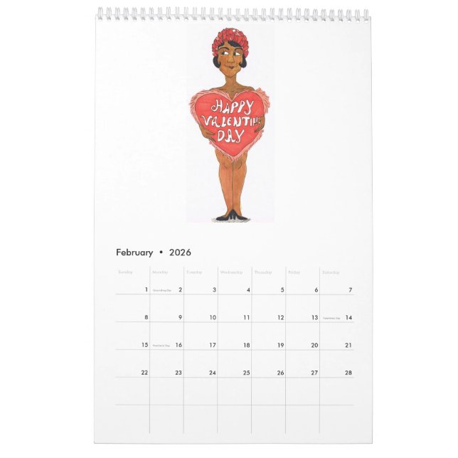 Revuegirl-Kalender Kalender (Feb 2026)