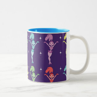 Revuegirls Zweifarbige Tasse