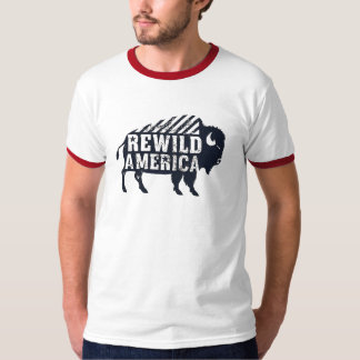 ReWild America bison T-Shirt