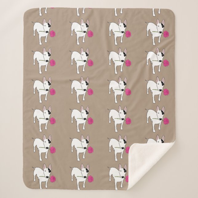 Rex.and Blume Sherpa Decke Sherpadecke (Vorderseite)