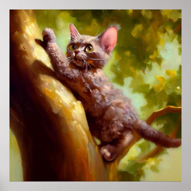 Rex Cat Poster (Vorne)