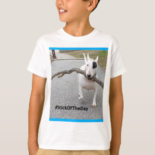 Rex das Fernsehen Terrier scherzt Stock des T-Shirt