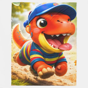 Rex, das große Premium-Dinosaurier-Spielabenteuer Fleecedecke