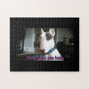 Rex die TV-Terrier Schuss Ihre Pie Hole Jigsaw Puz Puzzle