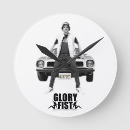 Rex Donner-Uhr Runde Wanduhr