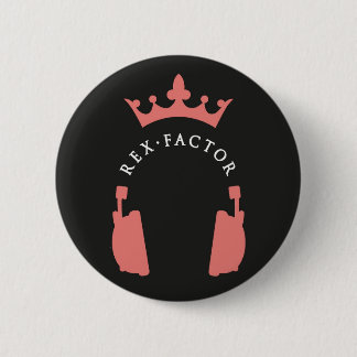 Rex Faktor-Logo-Abzeichen Button