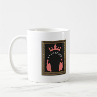 Rex Faktor-Logo schlicht Kaffeetasse