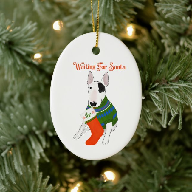 Rex Gewartet für Santa Ornament (Baum)