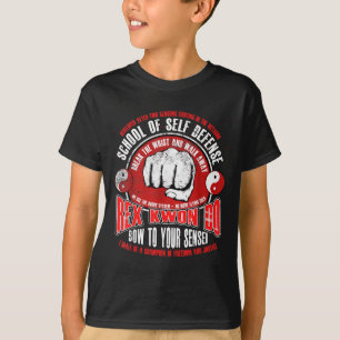 Rex Kwon Do Lustiges Karate Martial Arts Retro T-Shirt
