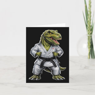 Rex Martial Arts Dinosaur Karate Jiu-jitsu Ninja Karte