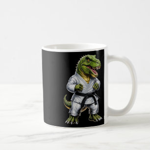 Rex Martial Arts Dinosaur Karate Judo Bjj Kämpfer  Kaffeetasse