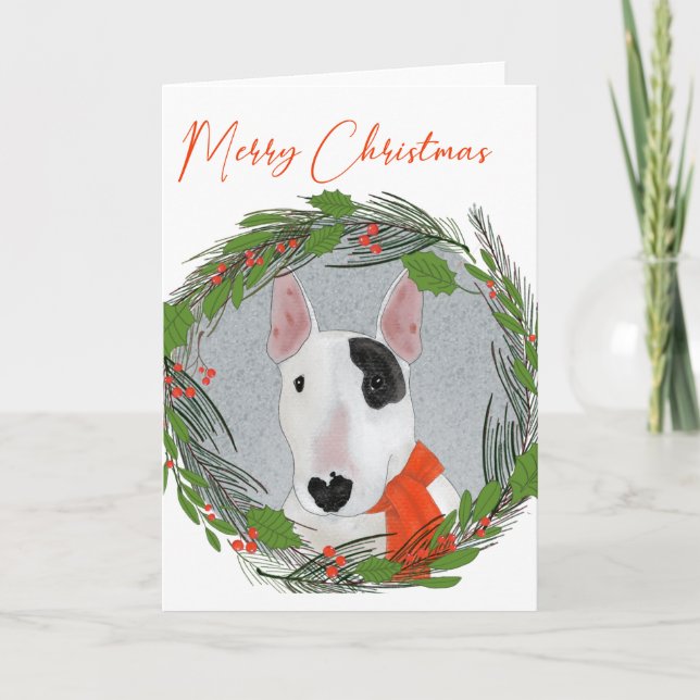 Rex Merry Feiertagskarte (Vorderseite)