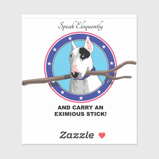 Rex Speak Eloquent Vinyl Aufkleber (Blatt)