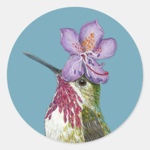 Rex the calliope humingbird sticker