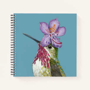 Rex the calliope hummingbird notebook notizbuch
