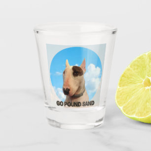 Rex The TV Terrier Go Pfosten Sandglas Schnapsglas