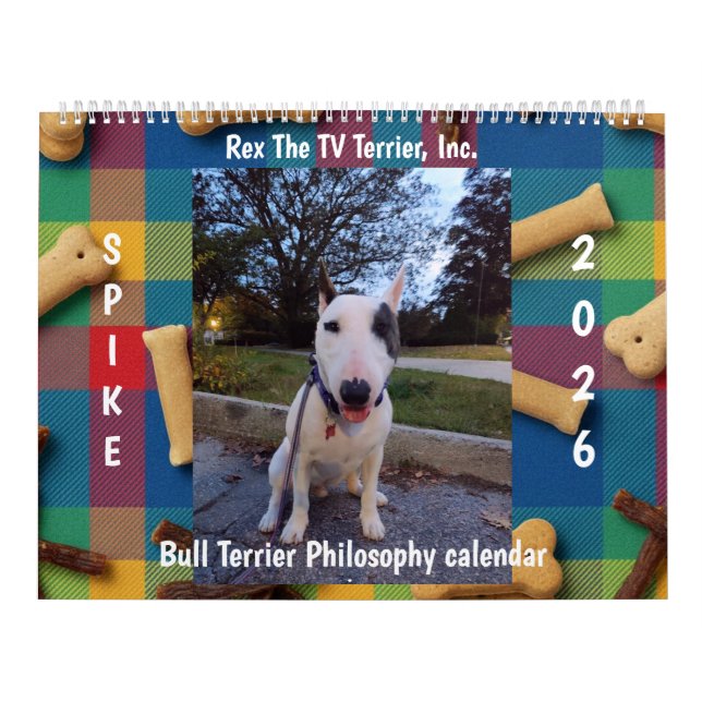 Rex The TV Terrier Inc. Spike 2026 Calendar Kalender (Titelbild)