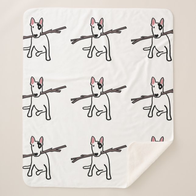 Rex the TV Terrier Sherpa.Blanket Sherpadecke (Vorderseite)