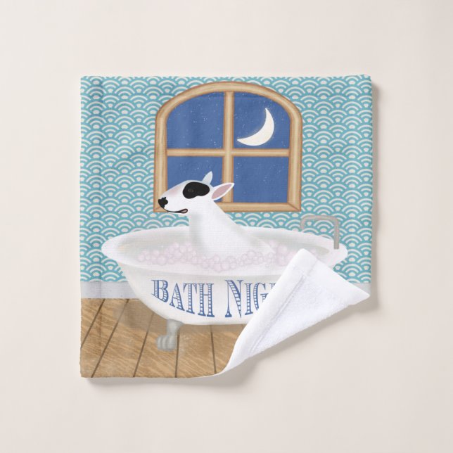 Rex TV Terrier Bath Night Bath Set (Waschlappen)
