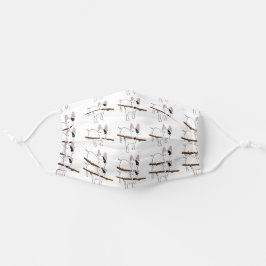 Rex- und Stick-Mustermaske Mund-Nasen-Maske Aus Stoff