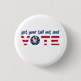 Rex Vote Button, Schwanz Button
