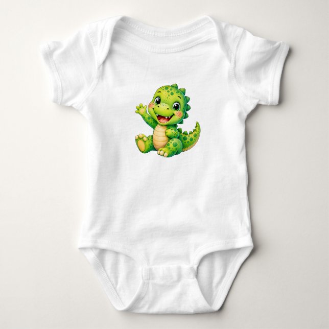 Rex's Dino-Mite  Baby Strampler (Vorderseite)
