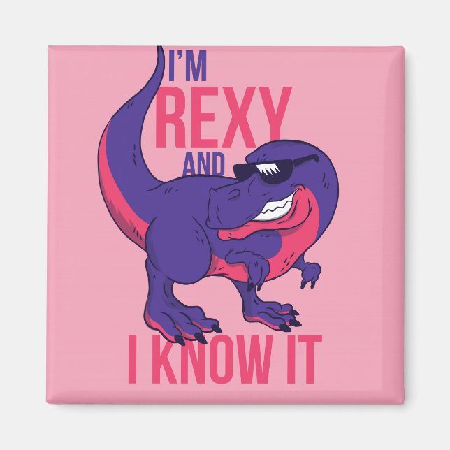 Rexy Pun Magnet (Vorne)