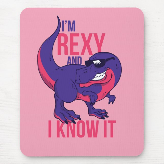 Rexy Pun Mousepad (Vorne)