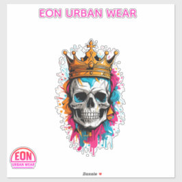 REY CALAVERA AUFKLEBER