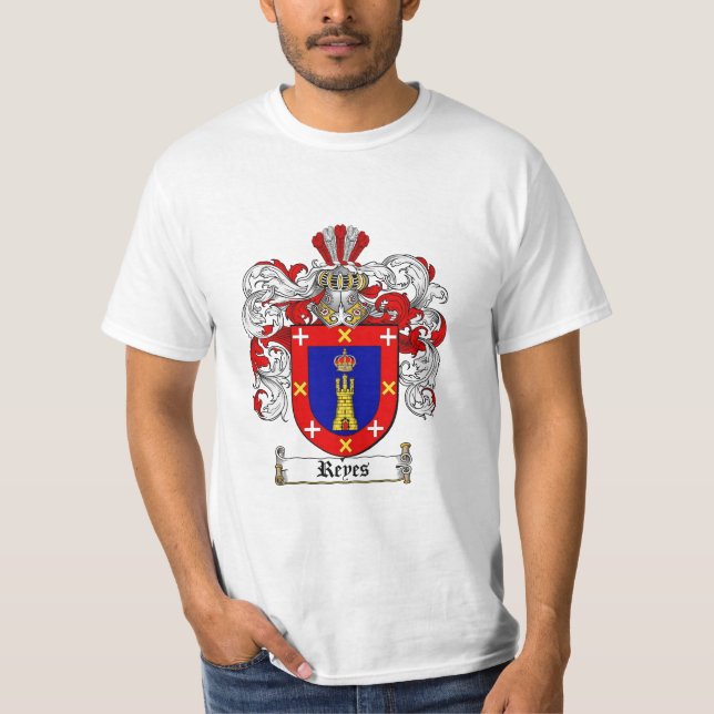 Reyes-Familienwappen - Reyes-Wappen T-Shirt (Vorderseite)