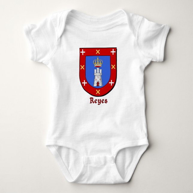 Reyes Family Shield Baby Strampler (Vorderseite)