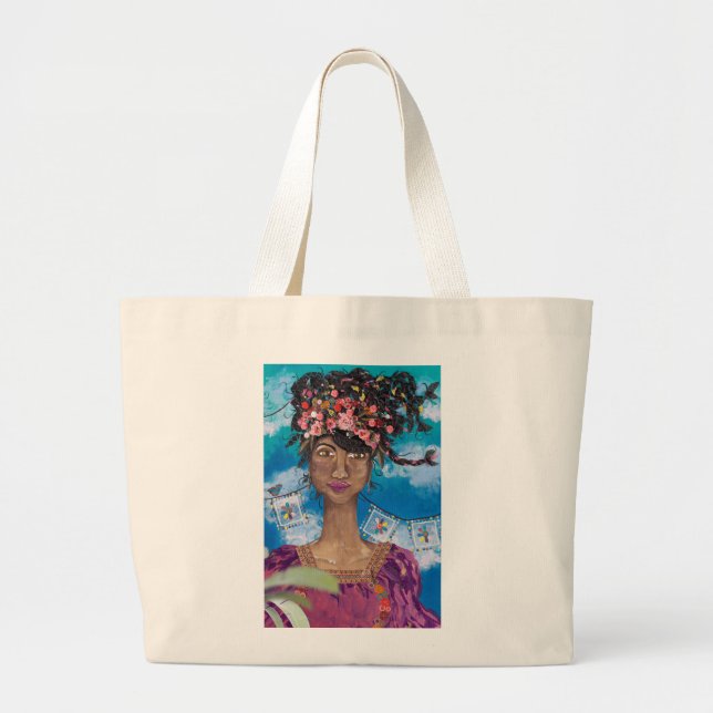 Reyita Flora Maria Afro Kubanische Beauty Tasche (Vorne)
