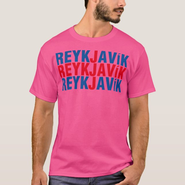 Reykjavik Borg Island T-Shirt (Vorderseite)