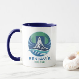 Reykjavik Iceland Europe Tasse