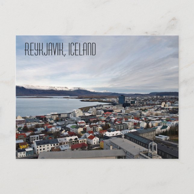 Reykjavik, Iceland Postkarte (Vorderseite)