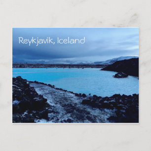 Reykjavik Island Blue Lagoon Postcard Postkarte