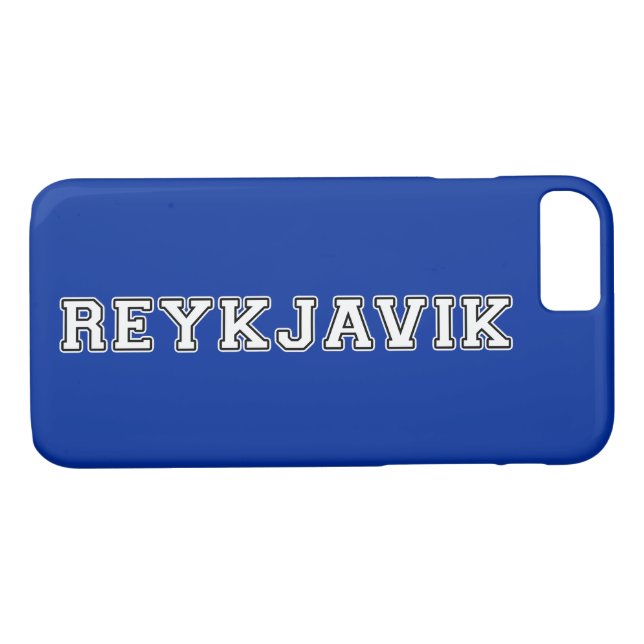 Reykjavik Island Case-Mate iPhone Hülle (Rückseite (Horizontal))