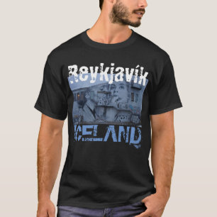 Reykjavík Island, Coole Graffiti Street Art T-Shirt