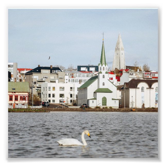 Reykjavik Island Fotodruck (Vorne)