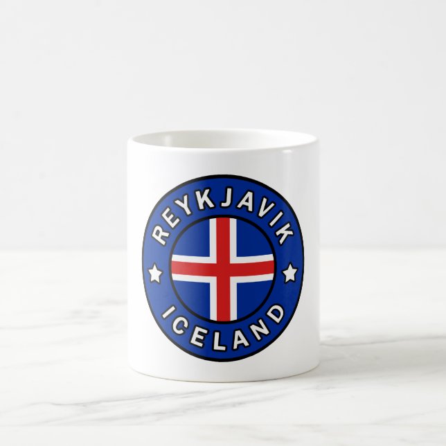 Reykjavik Island Kaffeetasse (Mittel)