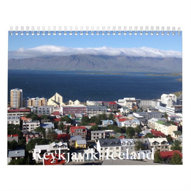 Reykjavík-Island Kalender (Titelbild)