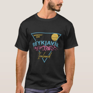Reykjavik Island Midnight Sun T-Shirt