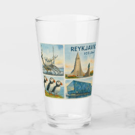 Reykjavik Island Multiview  Glas
