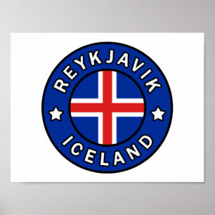 Reykjavik Island Poster