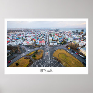 Reykjavik, Island Poster