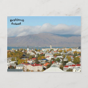 Reykjavík, Island Postkarte