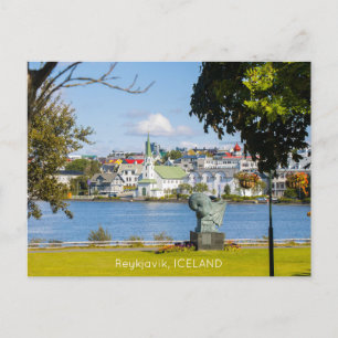 Reykjavik Island Postkarte
